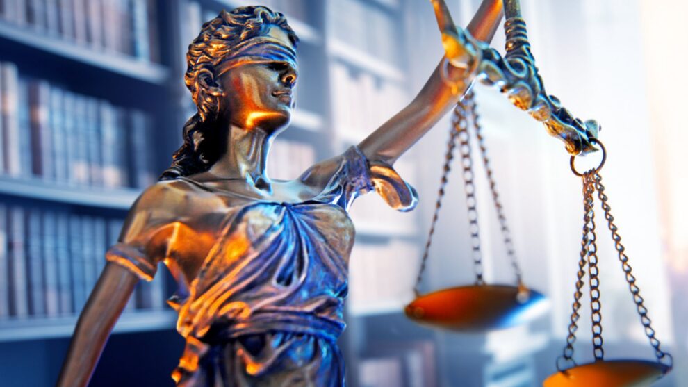 a picture of lady justice